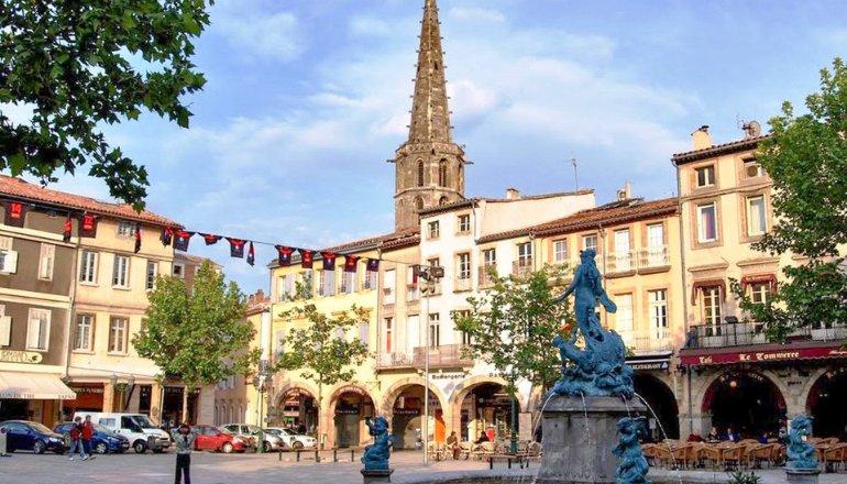 La ville de Limoux © DR.