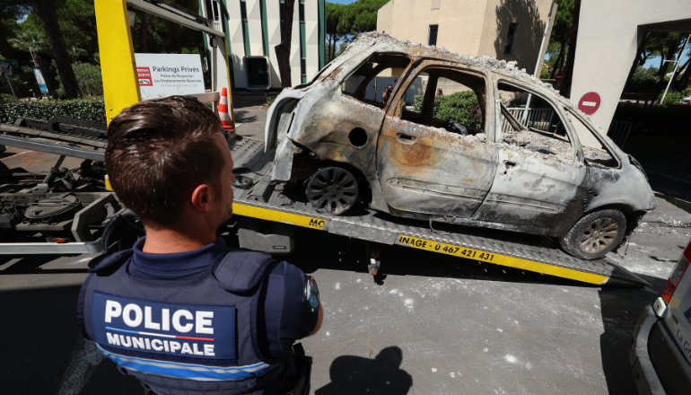 Attaque de la synagogue à La Grande Motte © Pascal Guyot AFP