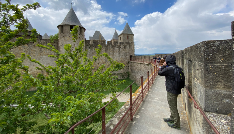 Remparts de la Cité de Carcassonne © L'Echo du Languedoc.