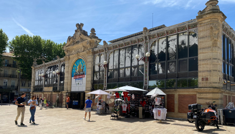 Les halles de Narbonne © L'Écho du Languedoc.