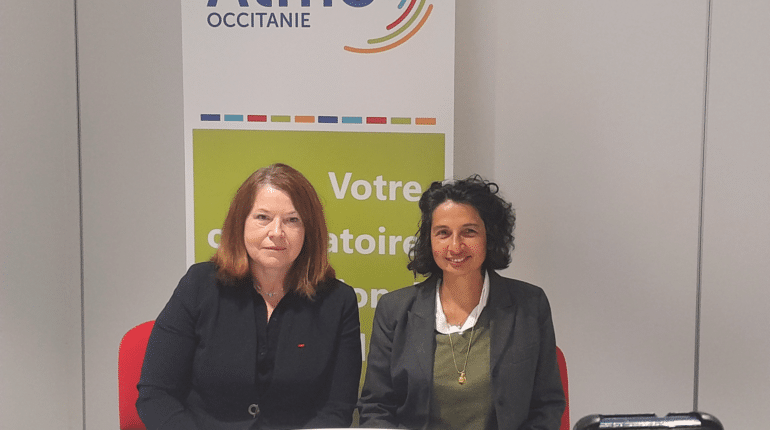 Régine Lange et Dominique Tilak ©Atmo Occitanie